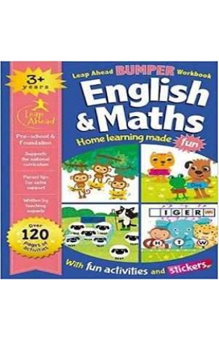  Leap Ahead Bumper Workbook: 3 Years English and Maths